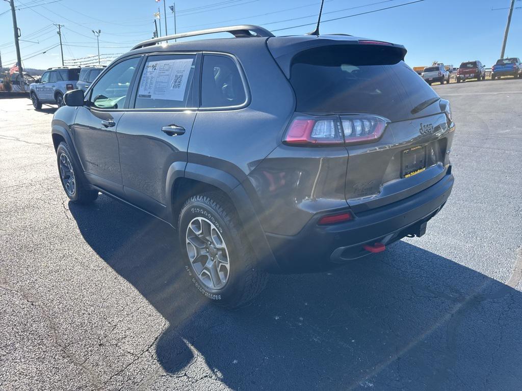 used 2021 Jeep Cherokee car, priced at $20,436