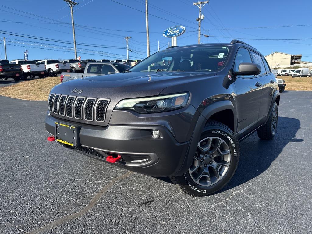 used 2021 Jeep Cherokee car, priced at $20,436