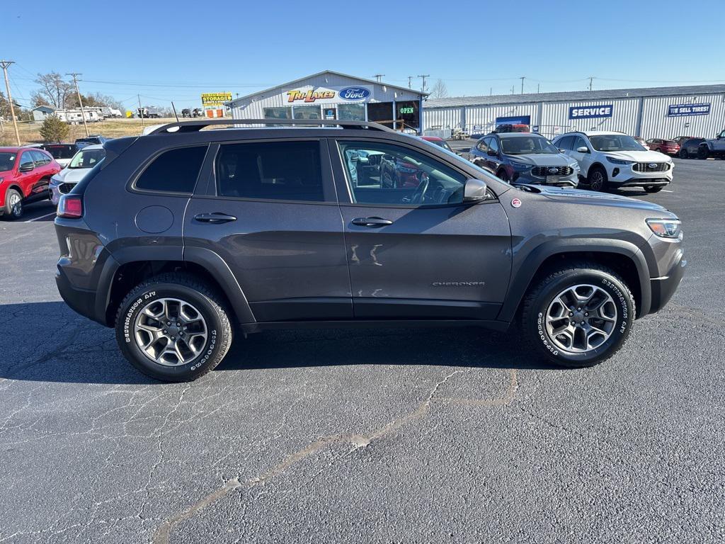 used 2021 Jeep Cherokee car, priced at $20,436