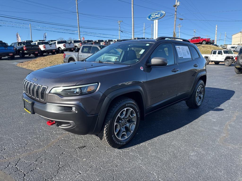 used 2021 Jeep Cherokee car, priced at $20,436