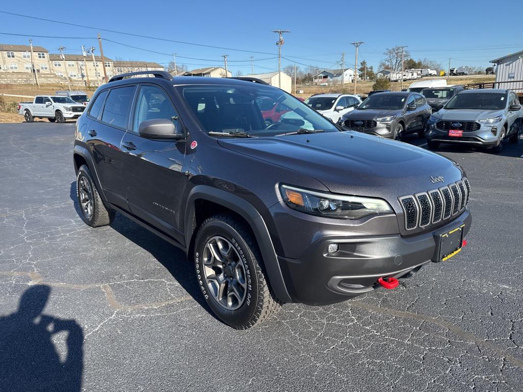 used 2021 Jeep Cherokee car, priced at $20,436