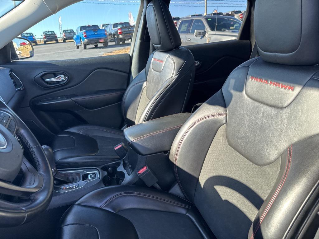 used 2021 Jeep Cherokee car, priced at $20,436