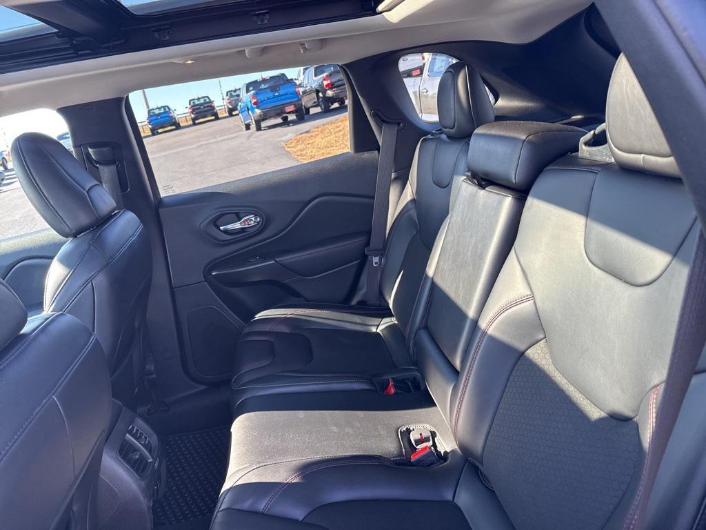 used 2021 Jeep Cherokee car, priced at $20,436