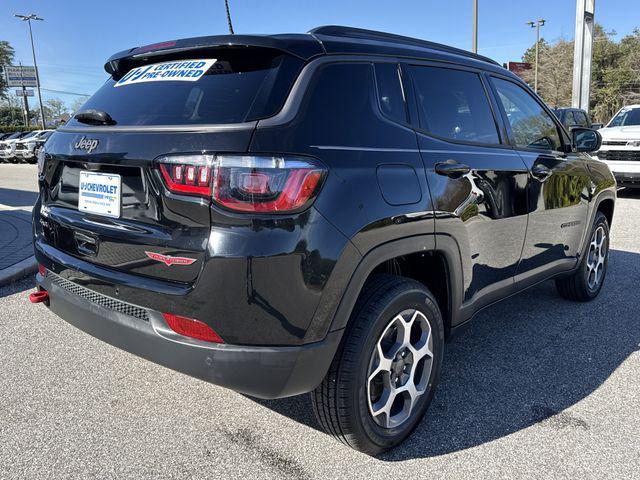 used 2022 Jeep Compass car, priced at $19,955