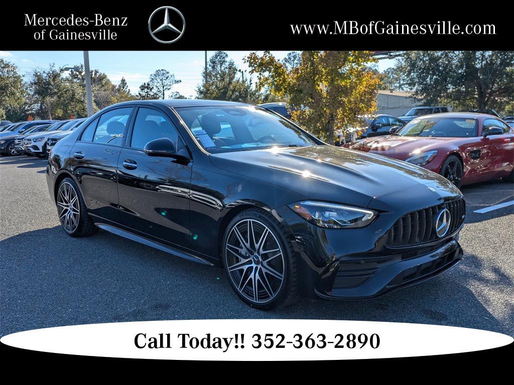 new 2026 Mercedes-Benz AMG C 43 car, priced at $71,480