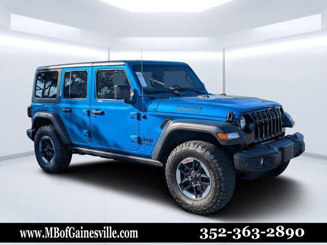 used 2022 Jeep Wrangler Unlimited car, priced at $29,998