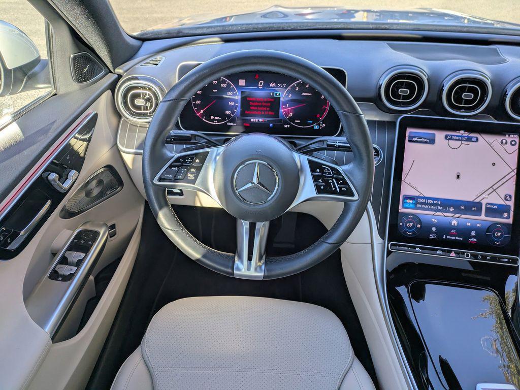 used 2024 Mercedes-Benz C-Class car, priced at $38,283