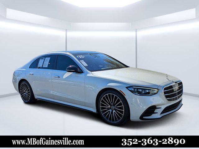 used 2022 Mercedes-Benz S-Class car, priced at $69,998