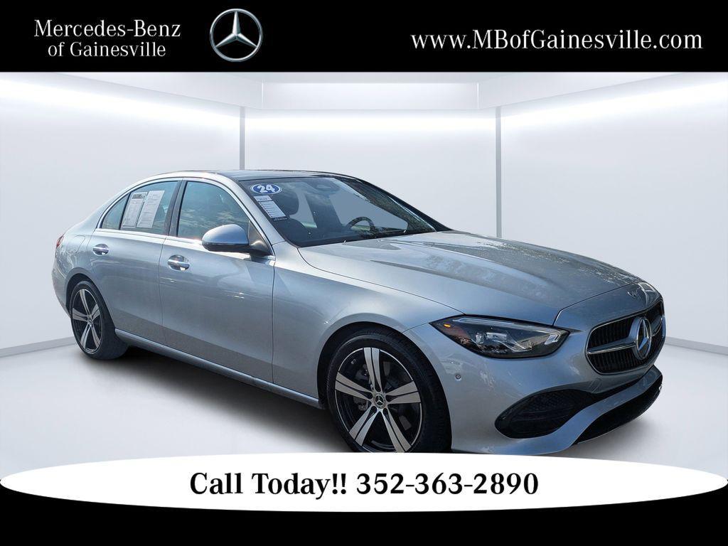 used 2024 Mercedes-Benz C-Class car, priced at $36,552