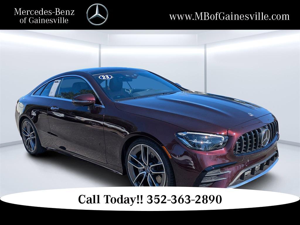 used 2023 Mercedes-Benz AMG E 53 car, priced at $74,999