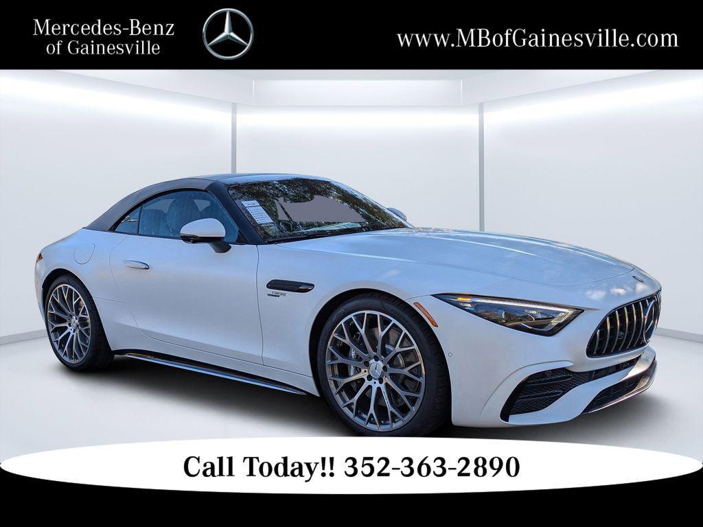 new 2026 Mercedes-Benz AMG SL 43 car, priced at $132,445