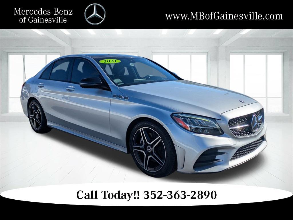 used 2021 Mercedes-Benz C-Class car