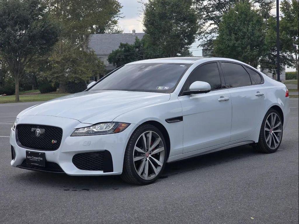 2019 Yulong White Metallic Jaguar XF