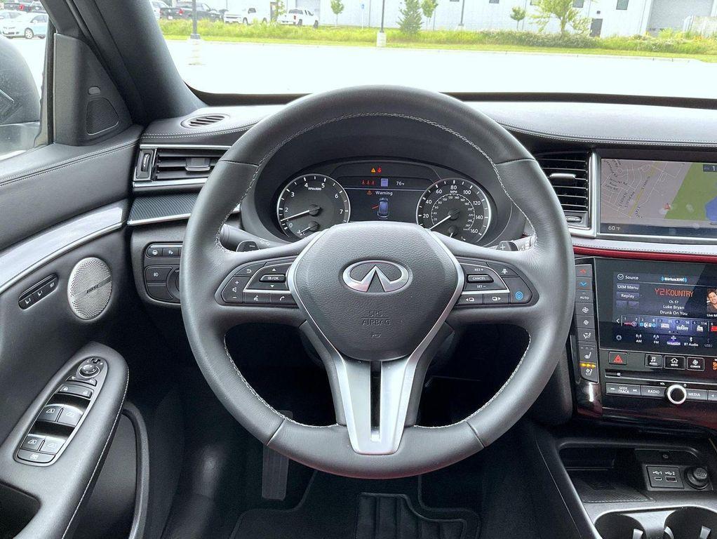 used 2025 INFINITI QX50 car, priced at $45,769