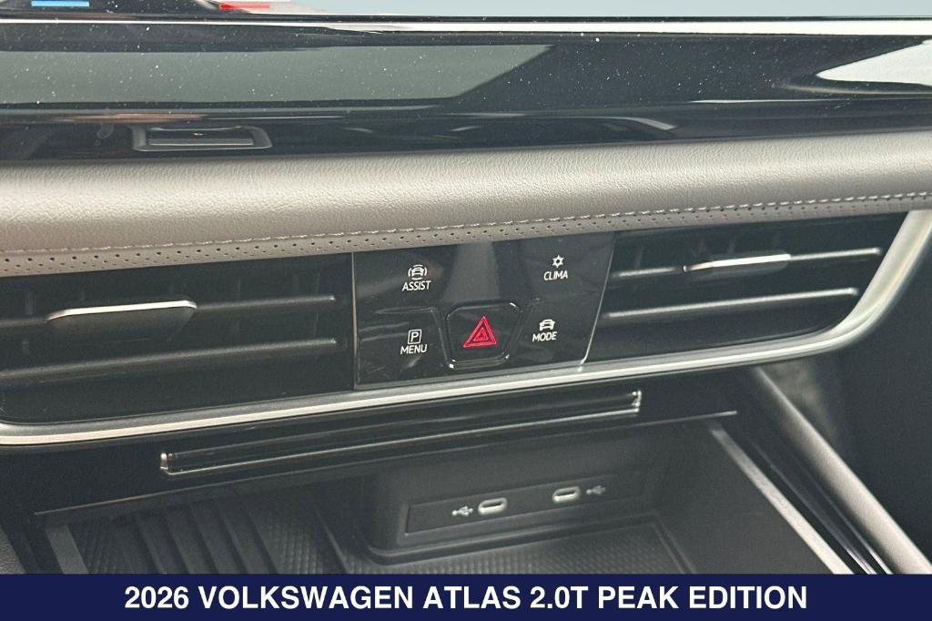 new 2026 Volkswagen Atlas car, priced at $46,873