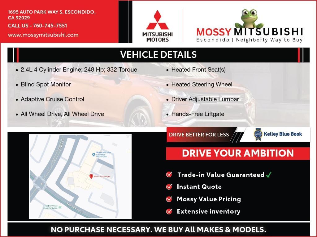 new 2025 Mitsubishi Outlander PHEV car, priced at $49,050
