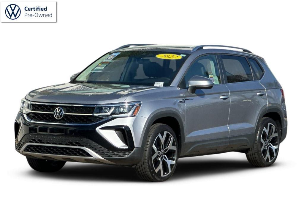used 2022 Volkswagen Taos car, priced at $18,999
