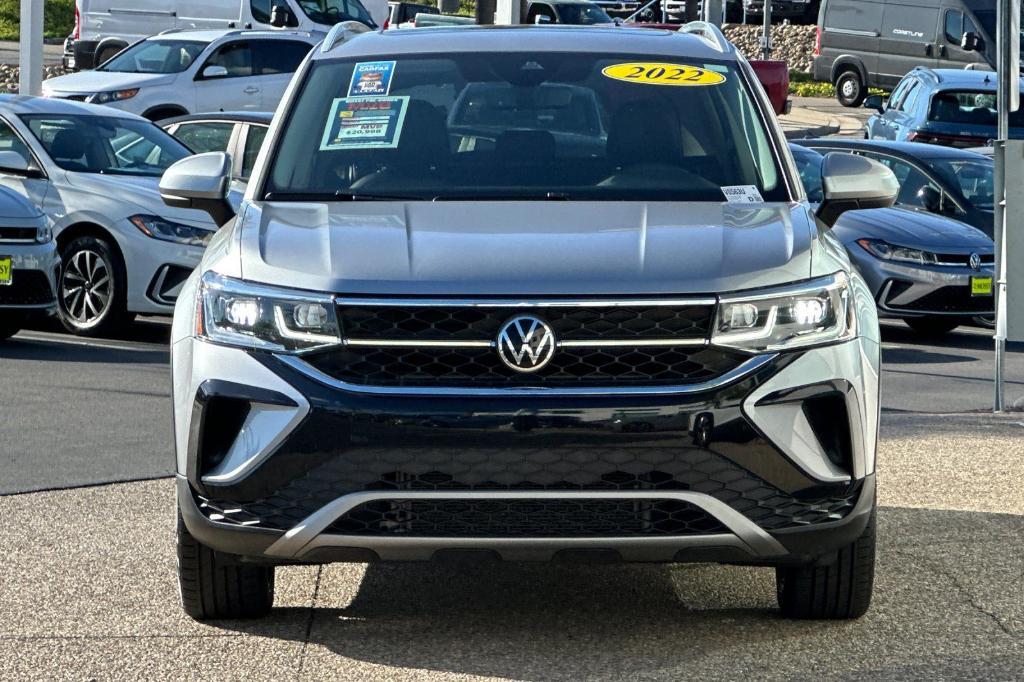 used 2022 Volkswagen Taos car, priced at $18,999