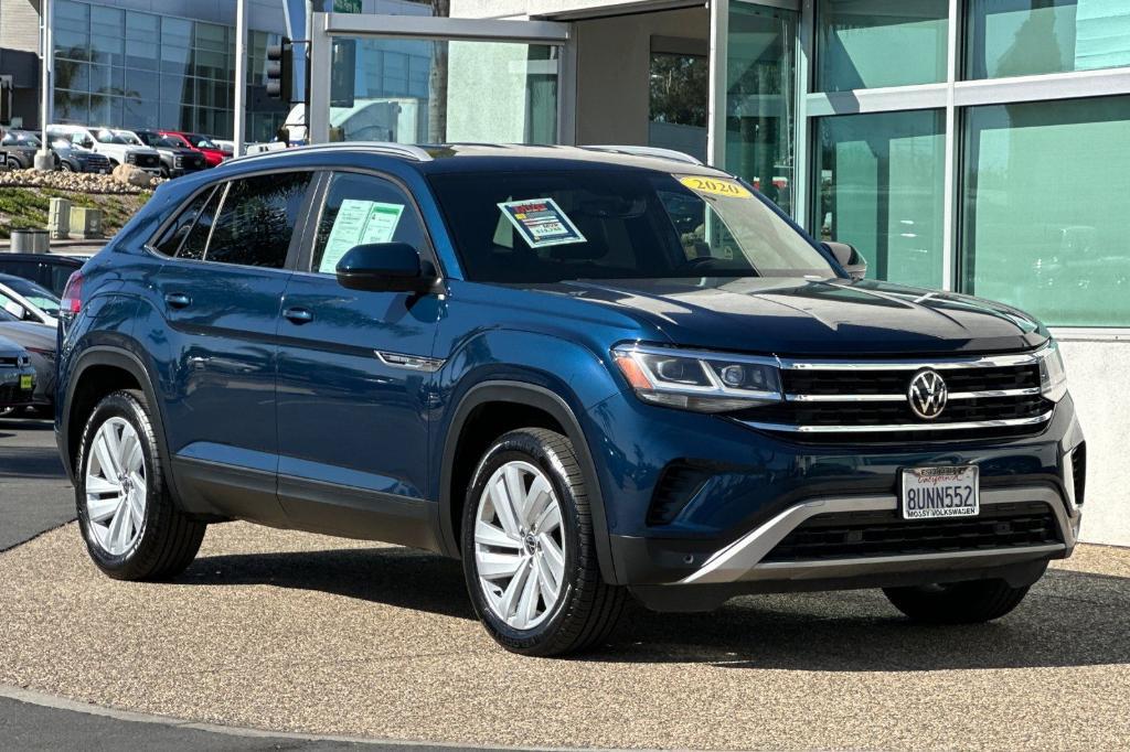 used 2020 Volkswagen Atlas Cross Sport car, priced at $19,788