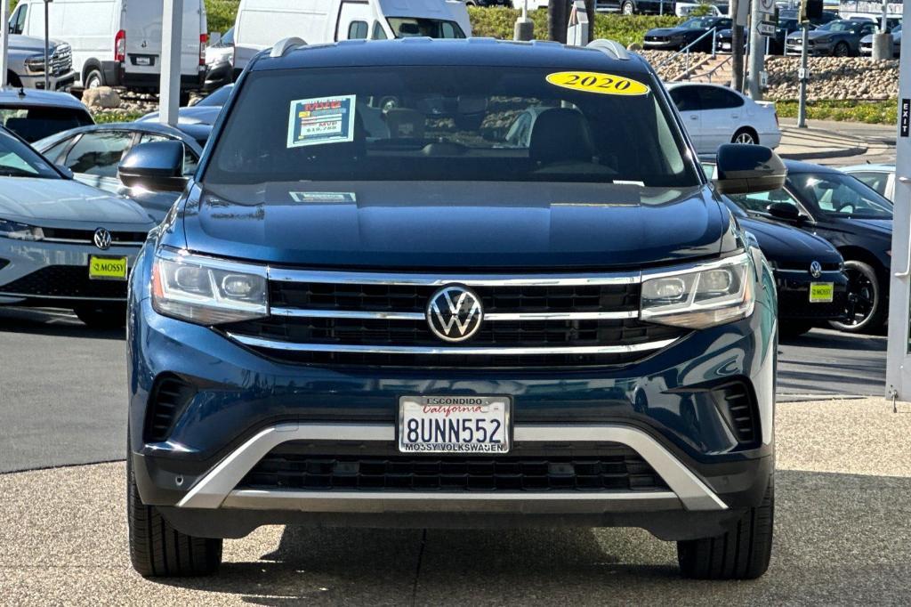 used 2020 Volkswagen Atlas Cross Sport car, priced at $19,788