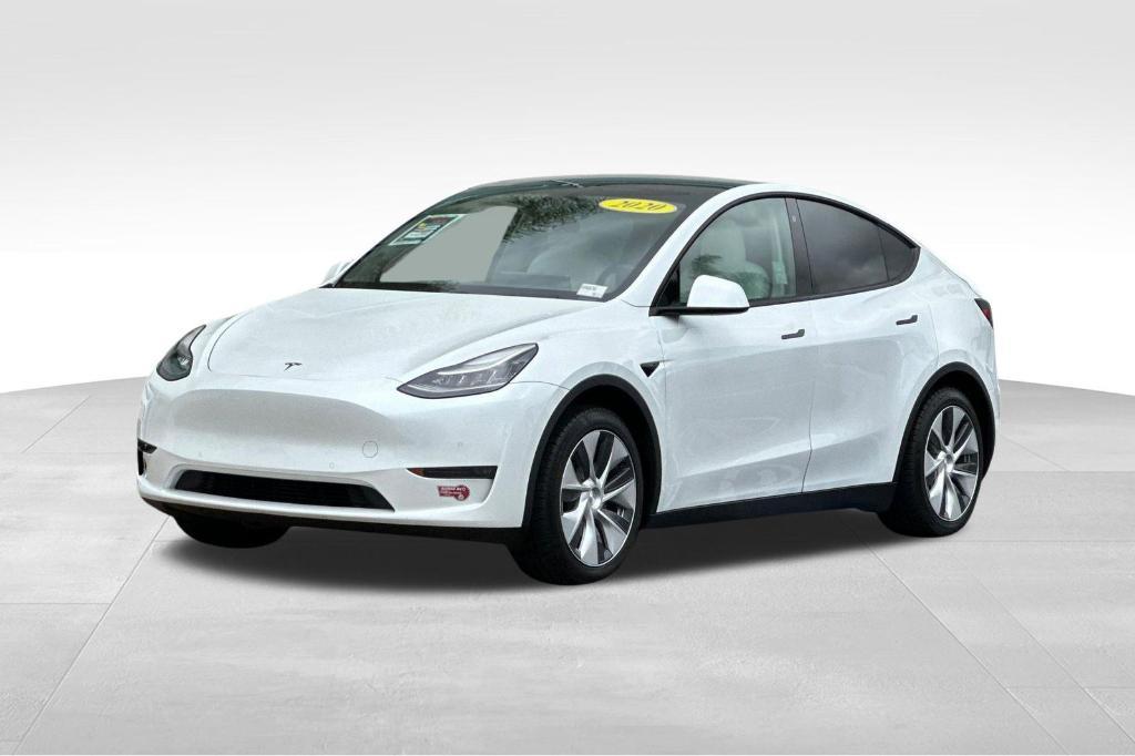 used 2020 Tesla Model Y car, priced at $28,988