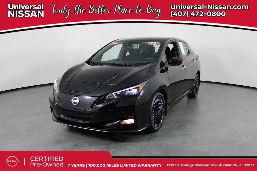 used 2023 Nissan Leaf car, priced at $14,314