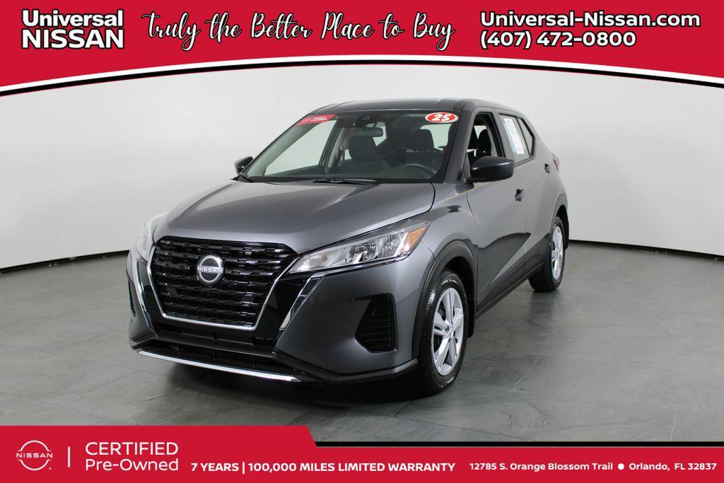 used 2025 Nissan Kicks car, priced at $20,800
