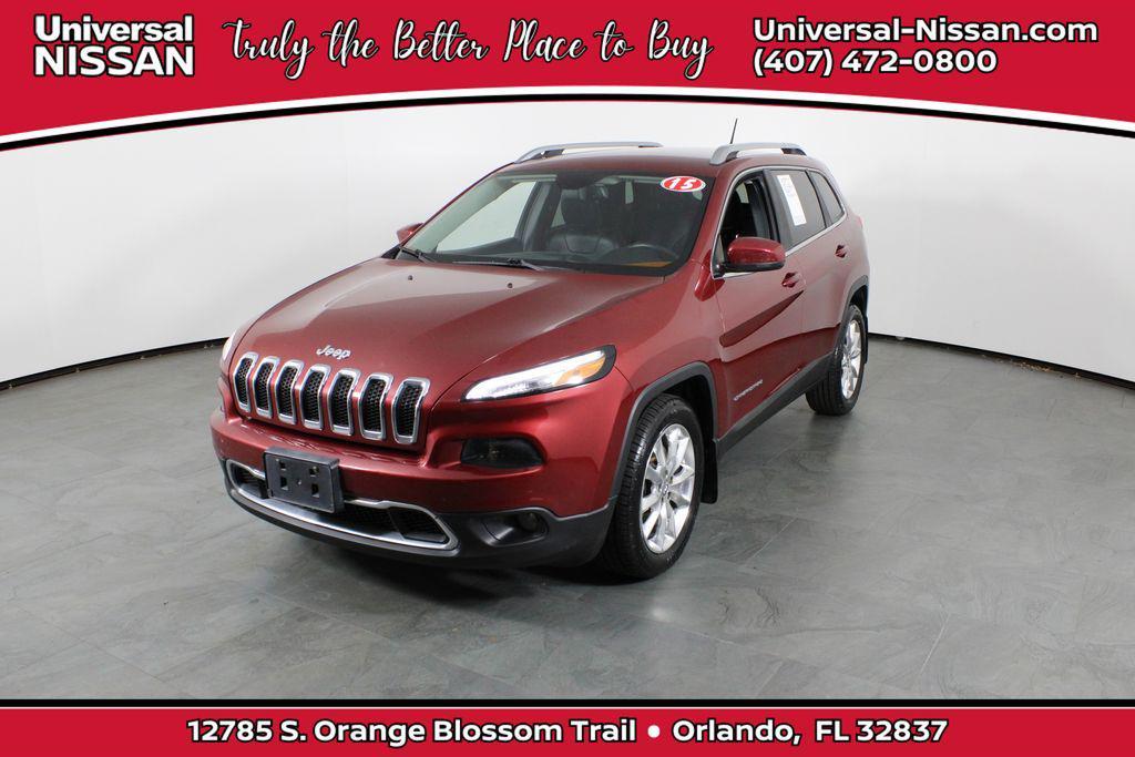 used 2015 Jeep Cherokee car, priced at $9,191