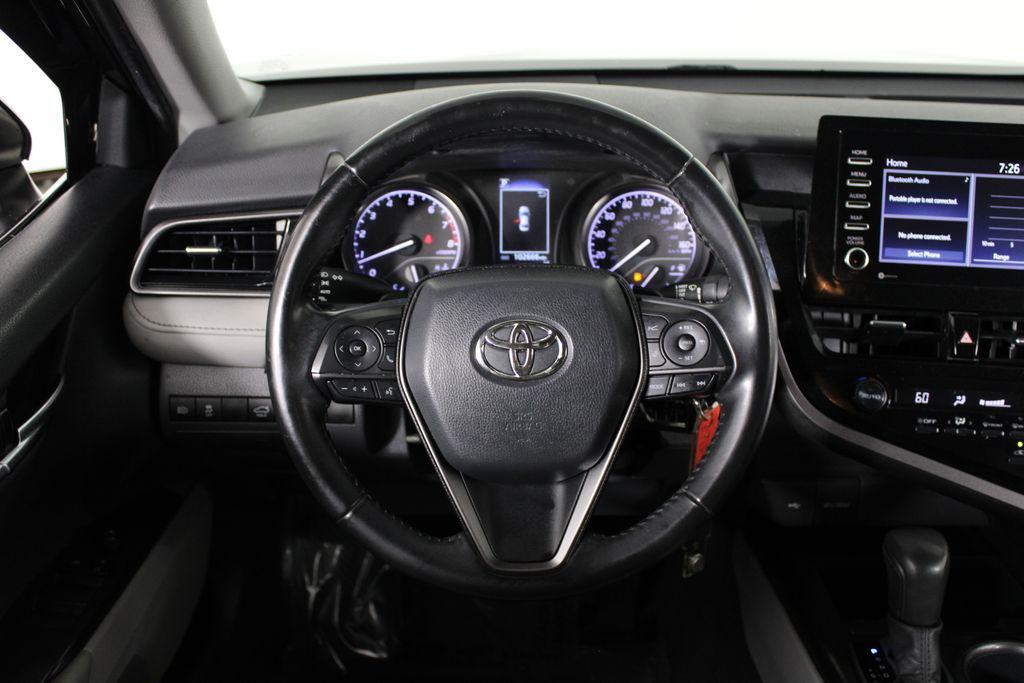 used 2021 Toyota Camry car, priced at $17,262