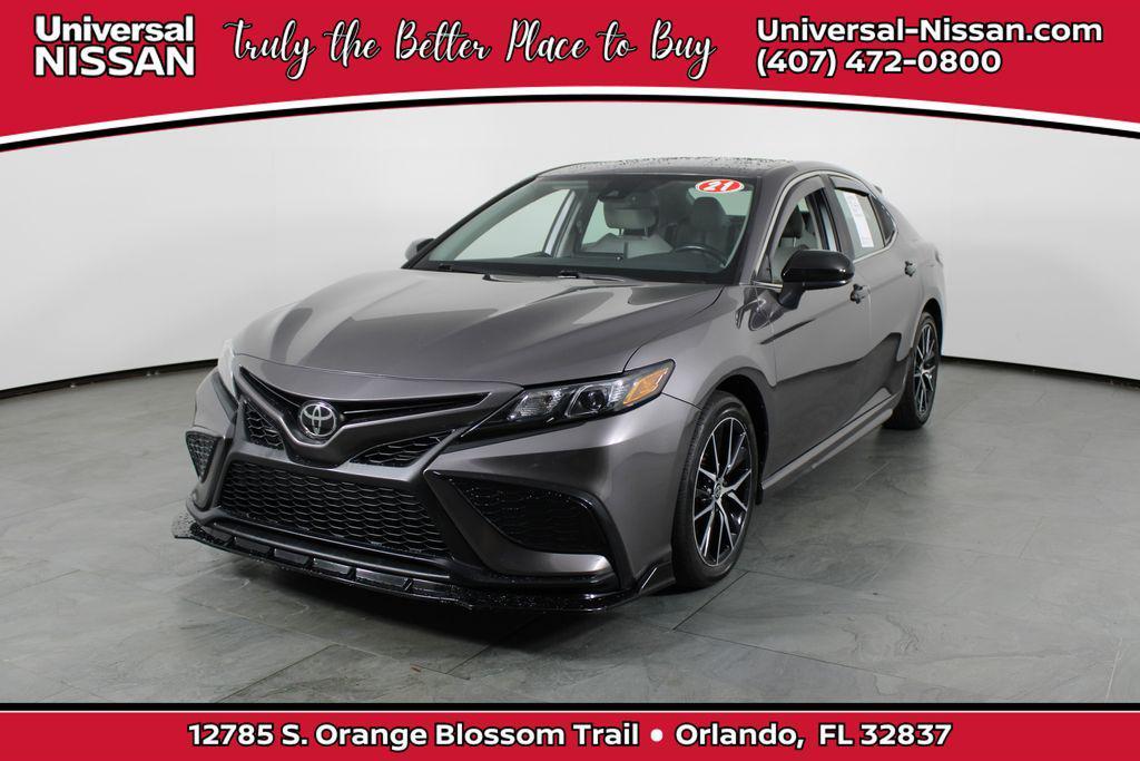 used 2021 Toyota Camry car, priced at $17,262