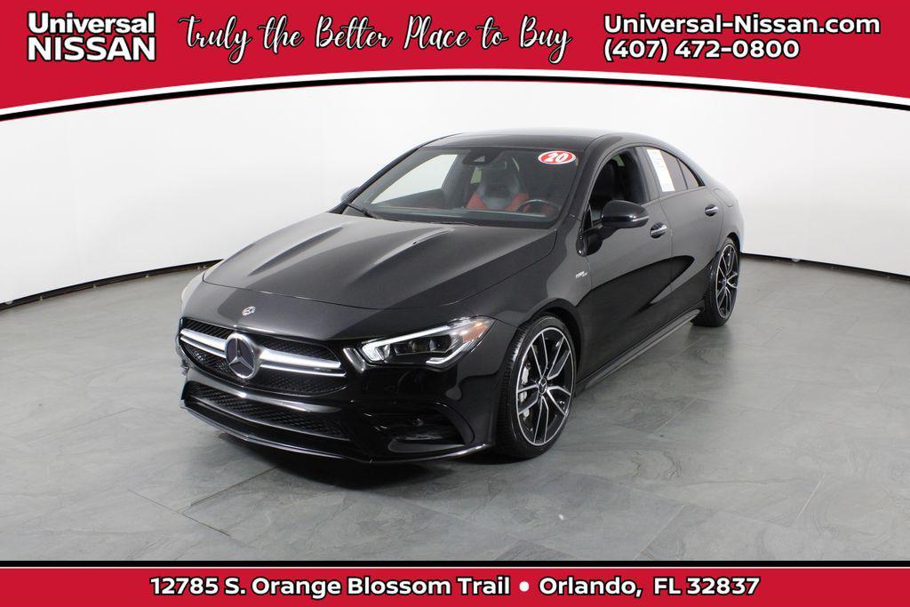used 2020 Mercedes-Benz AMG CLA 35 car, priced at $28,477