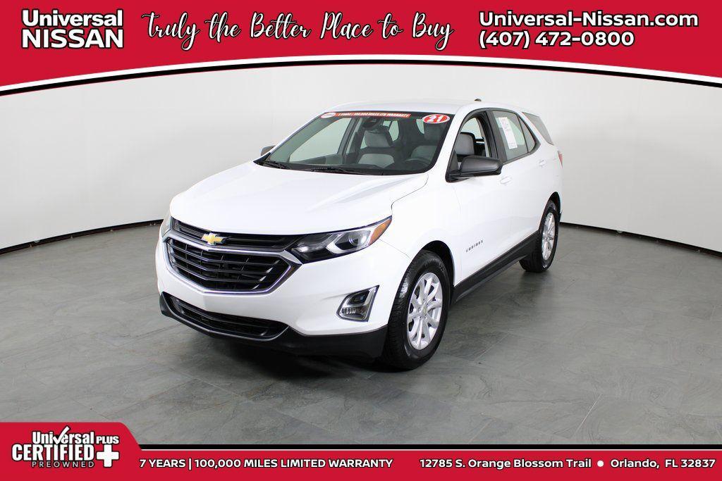used 2021 Chevrolet Equinox car, priced at $11,194