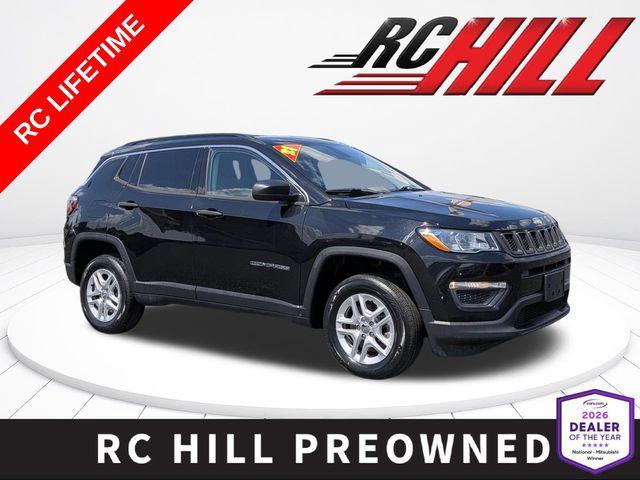 used 2021 Jeep Compass car, priced at $17,793