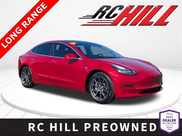 used 2018 Tesla Model 3 car, priced at $18,400