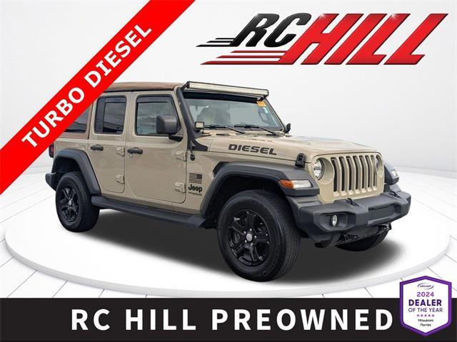 used 2022 Jeep Wrangler Unlimited car, priced at $29,200
