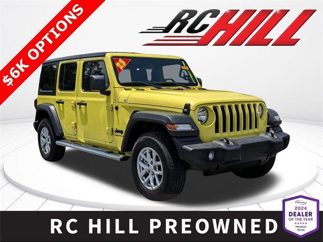 used 2023 Jeep Wrangler car, priced at $26,787