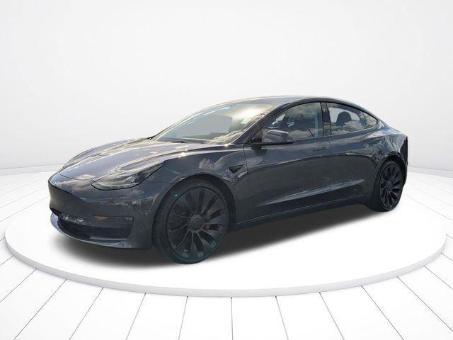 used 2023 Tesla Model 3 car, priced at $32,600