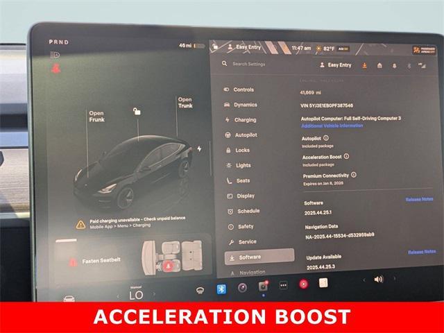 used 2023 Tesla Model 3 car, priced at $26,000