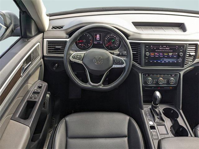 used 2021 Volkswagen Atlas car, priced at $15,000