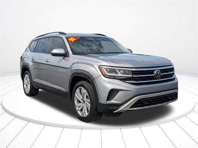 used 2021 Volkswagen Atlas car, priced at $15,000