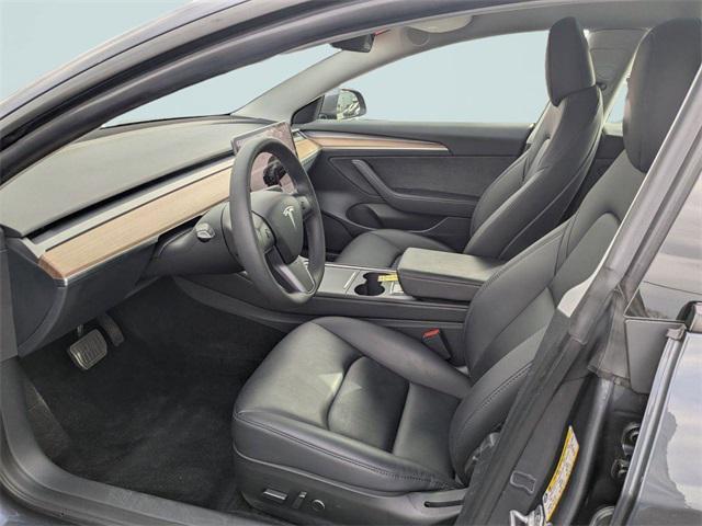 used 2023 Tesla Model 3 car, priced at $27,345