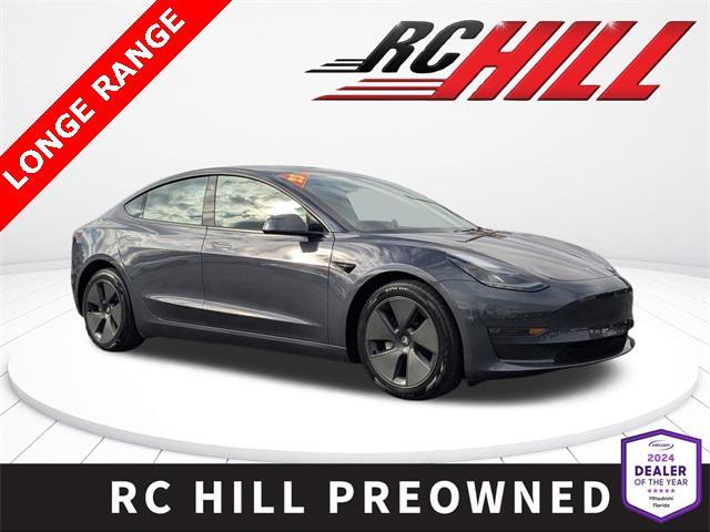 used 2023 Tesla Model 3 car, priced at $27,345