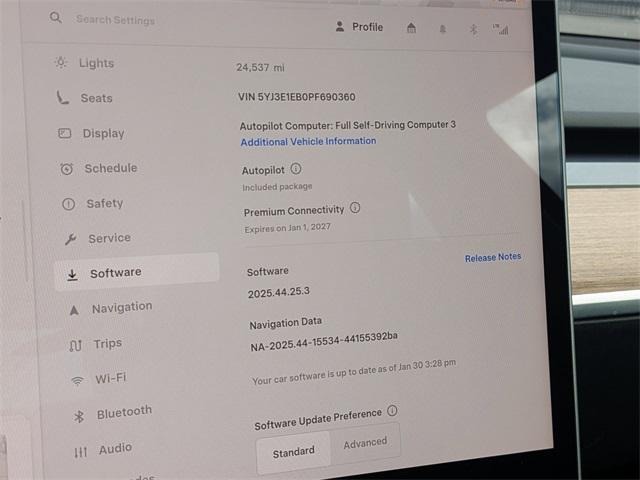 used 2023 Tesla Model 3 car, priced at $27,345