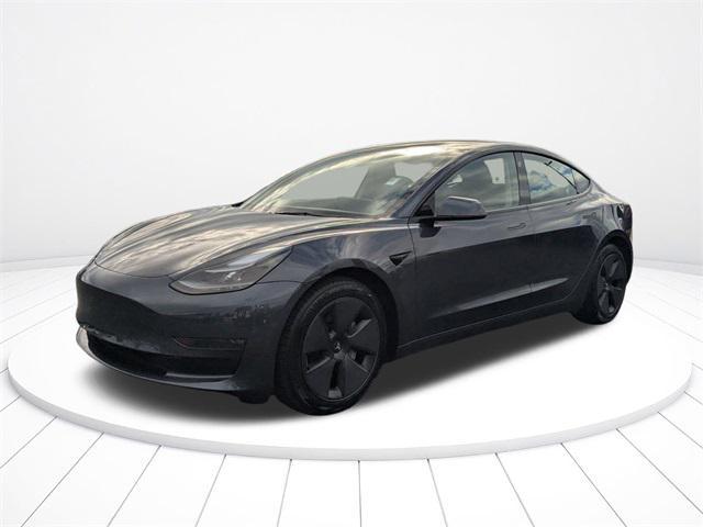 used 2023 Tesla Model 3 car, priced at $27,345