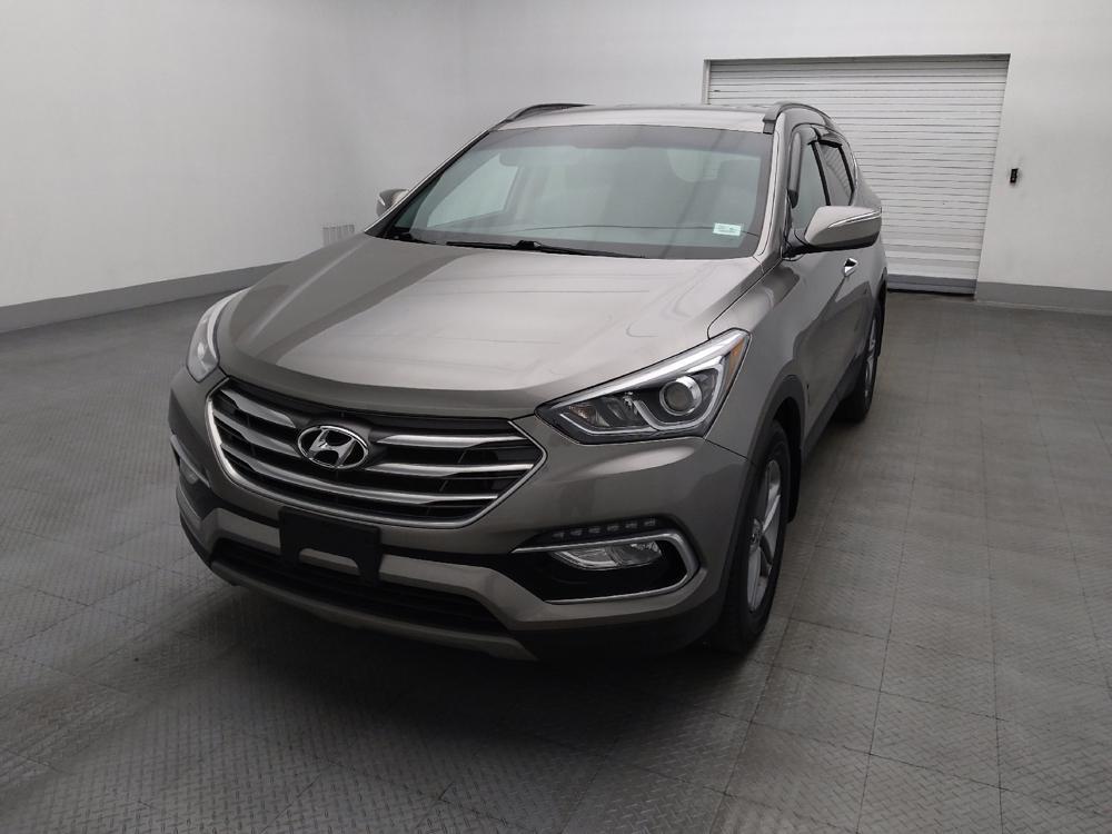 used 2018 Hyundai Santa Fe Sport car, priced at $17,195