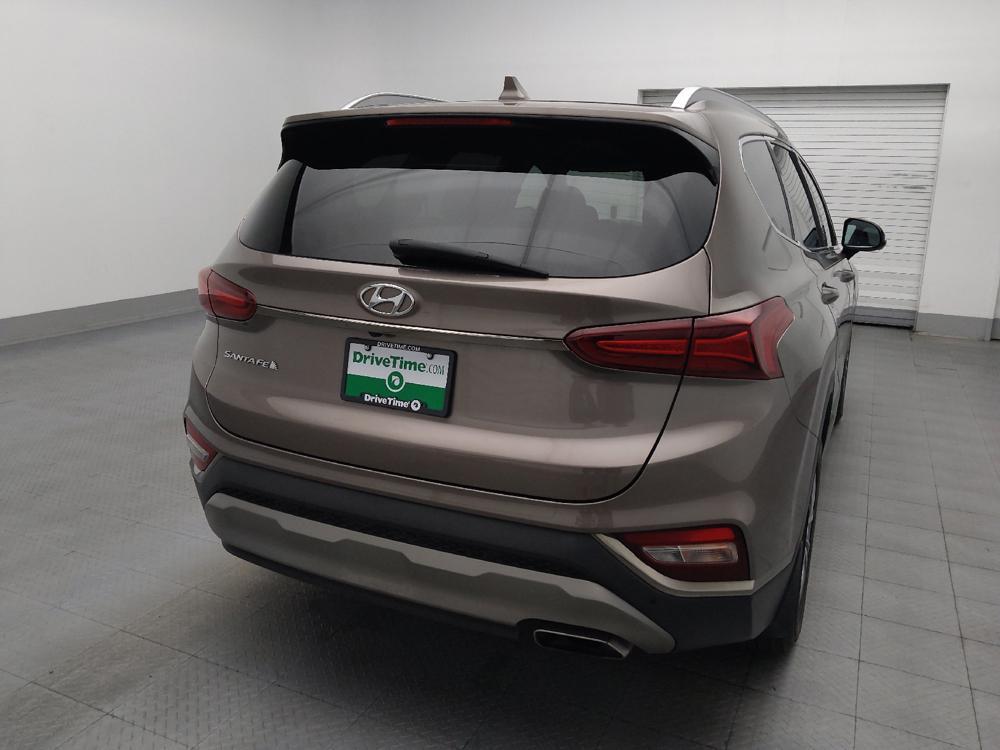 used 2020 Hyundai Santa Fe car, priced at $20,495