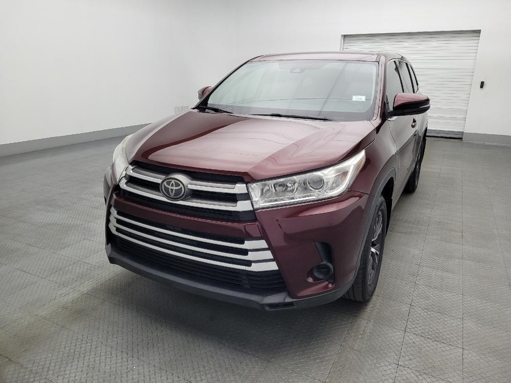 used 2018 Toyota Highlander car, priced at $20,395