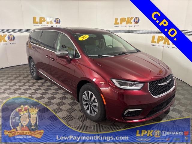used 2022 Chrysler Pacifica Hybrid car, priced at $30,499