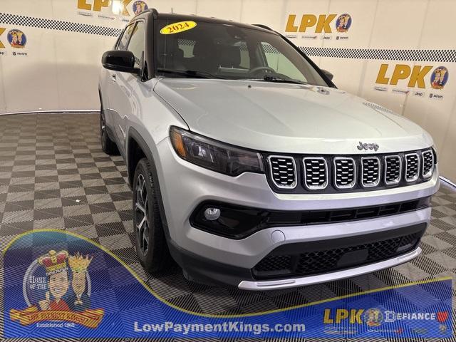 used 2024 Jeep Compass car, priced at $23,400