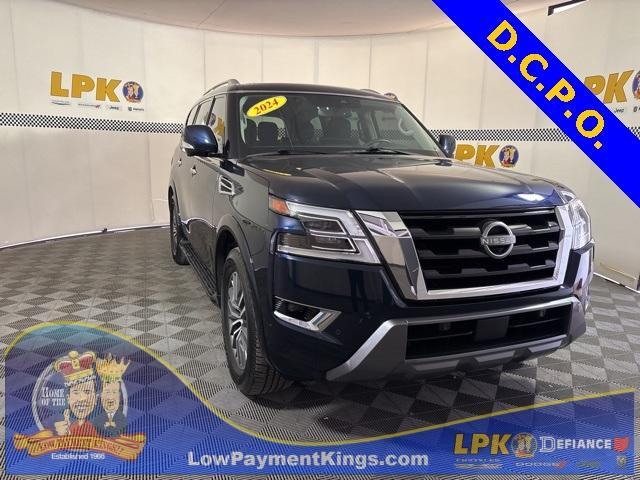 used 2024 Nissan Armada car, priced at $39,500